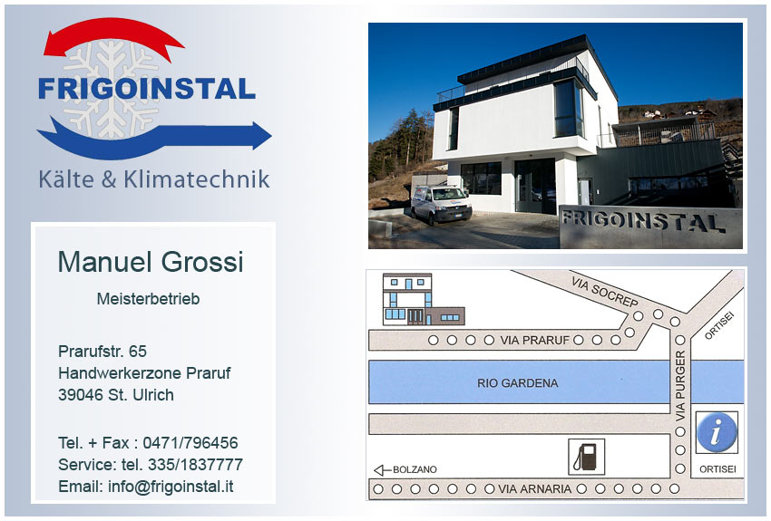 Kontakt zu Frigoinstal